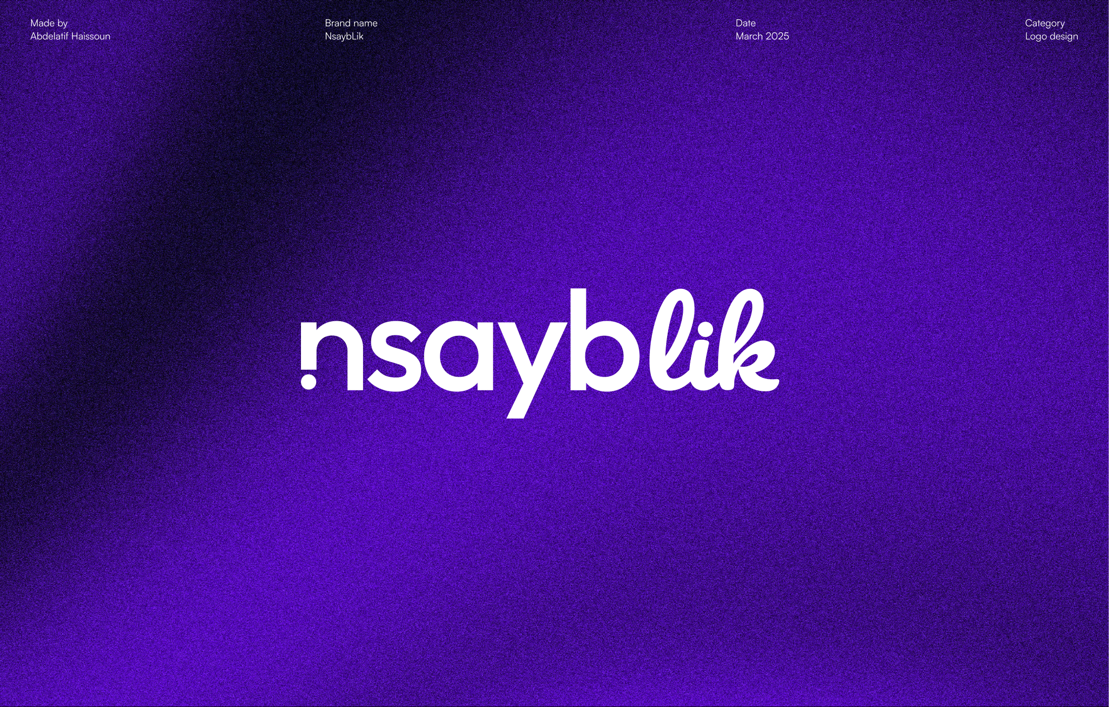 NSAYBLIK BRAND IDENTITY CONCEPT